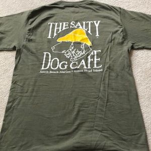 Army Green Salty Dog T-shirt